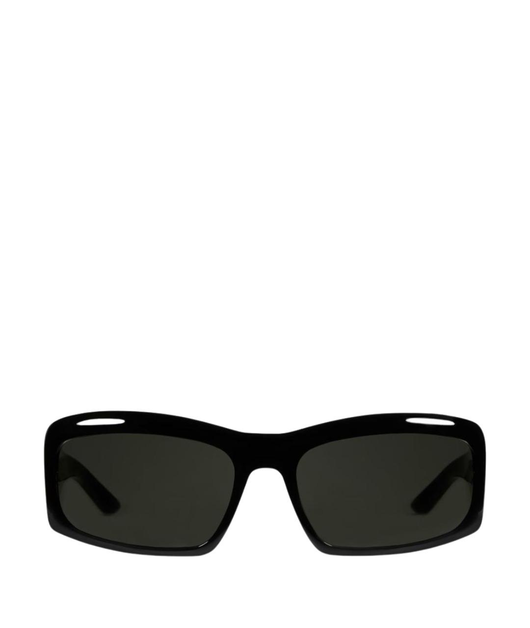 GUCCI Черные пластиковые солнцезащитные очки, фото 1