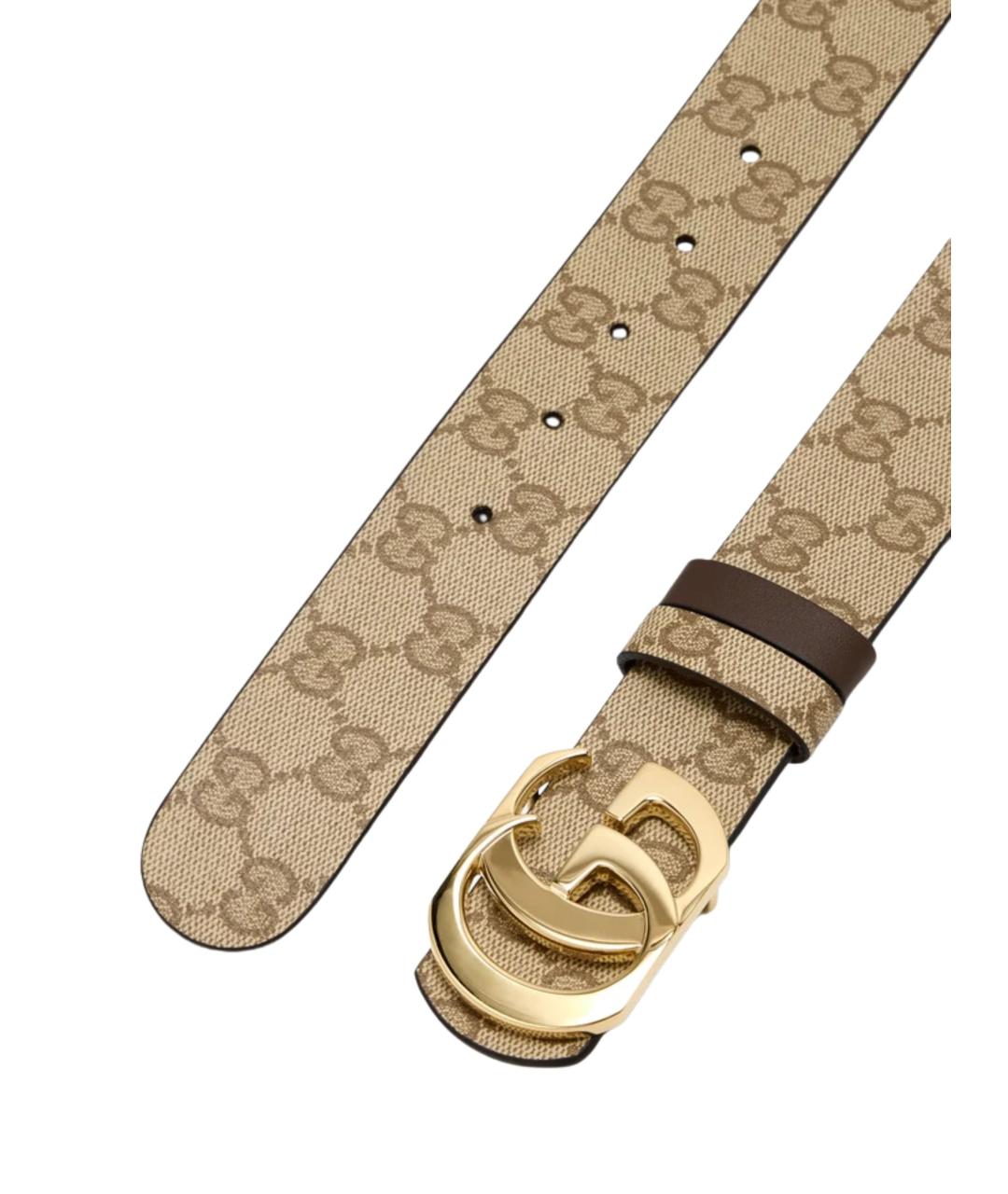 GUCCI Бежевый ремень, фото 3