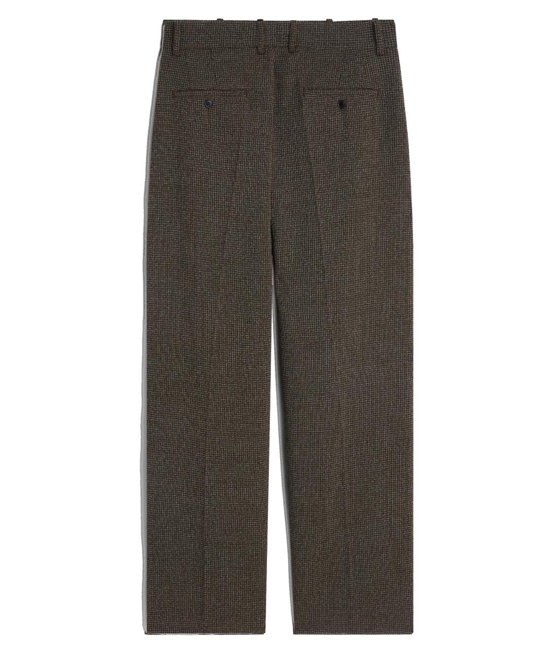 PHOEBE PHILO Мульти шерстяные брюки широкие, фото 2