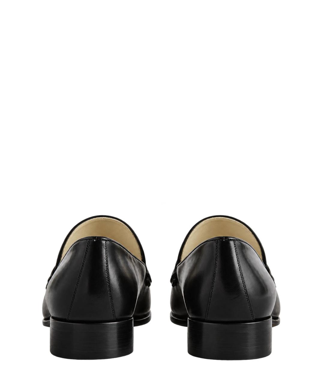PHOEBE PHILO Черные кожаные лоферы, фото 3