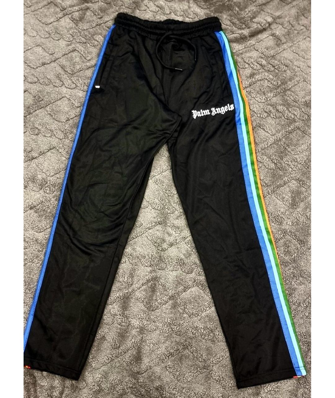 PALM ANGELS Черный хлопковый спортивный костюм, фото 5