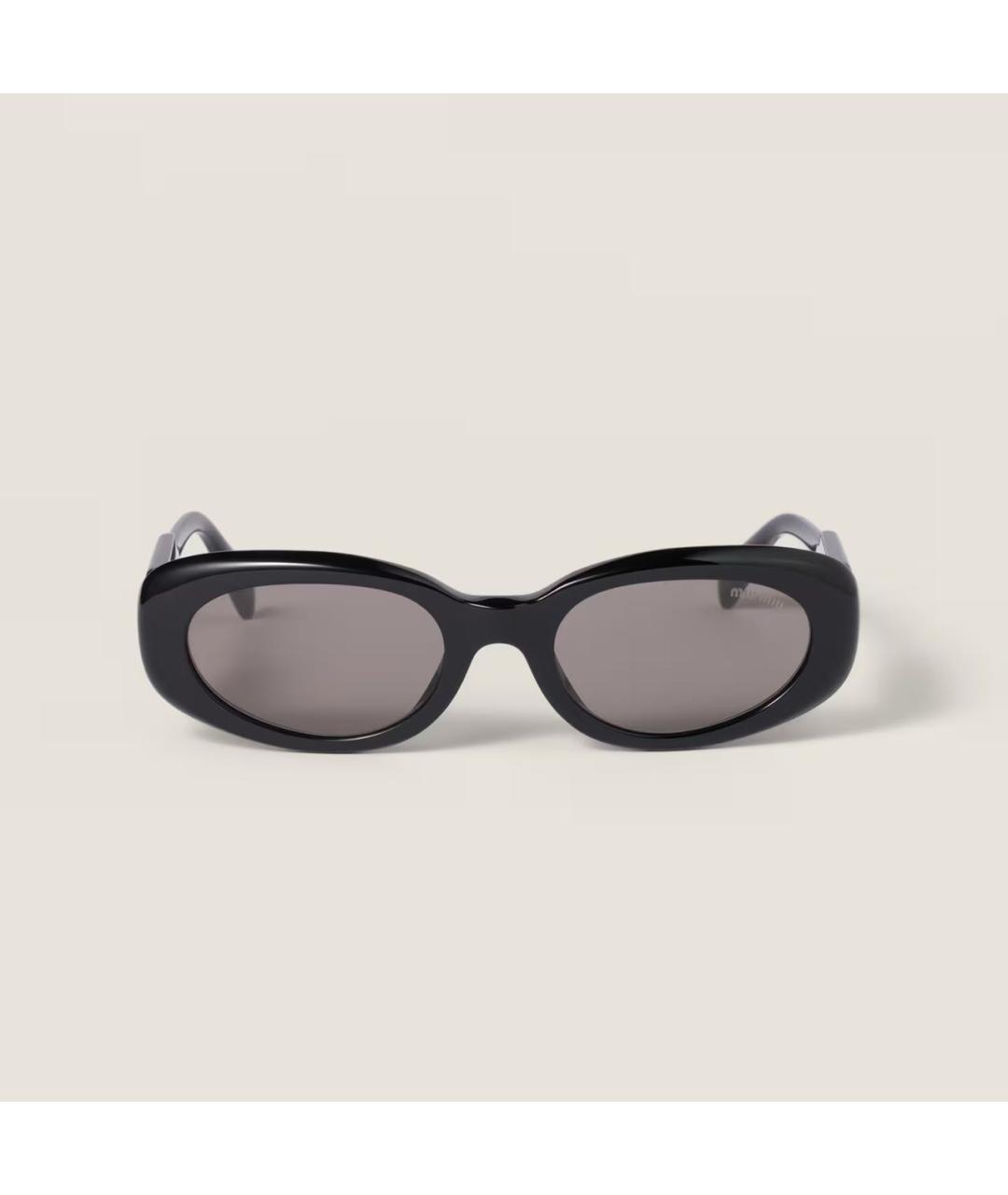 MIU MIU Черные солнцезащитные очки, фото 6