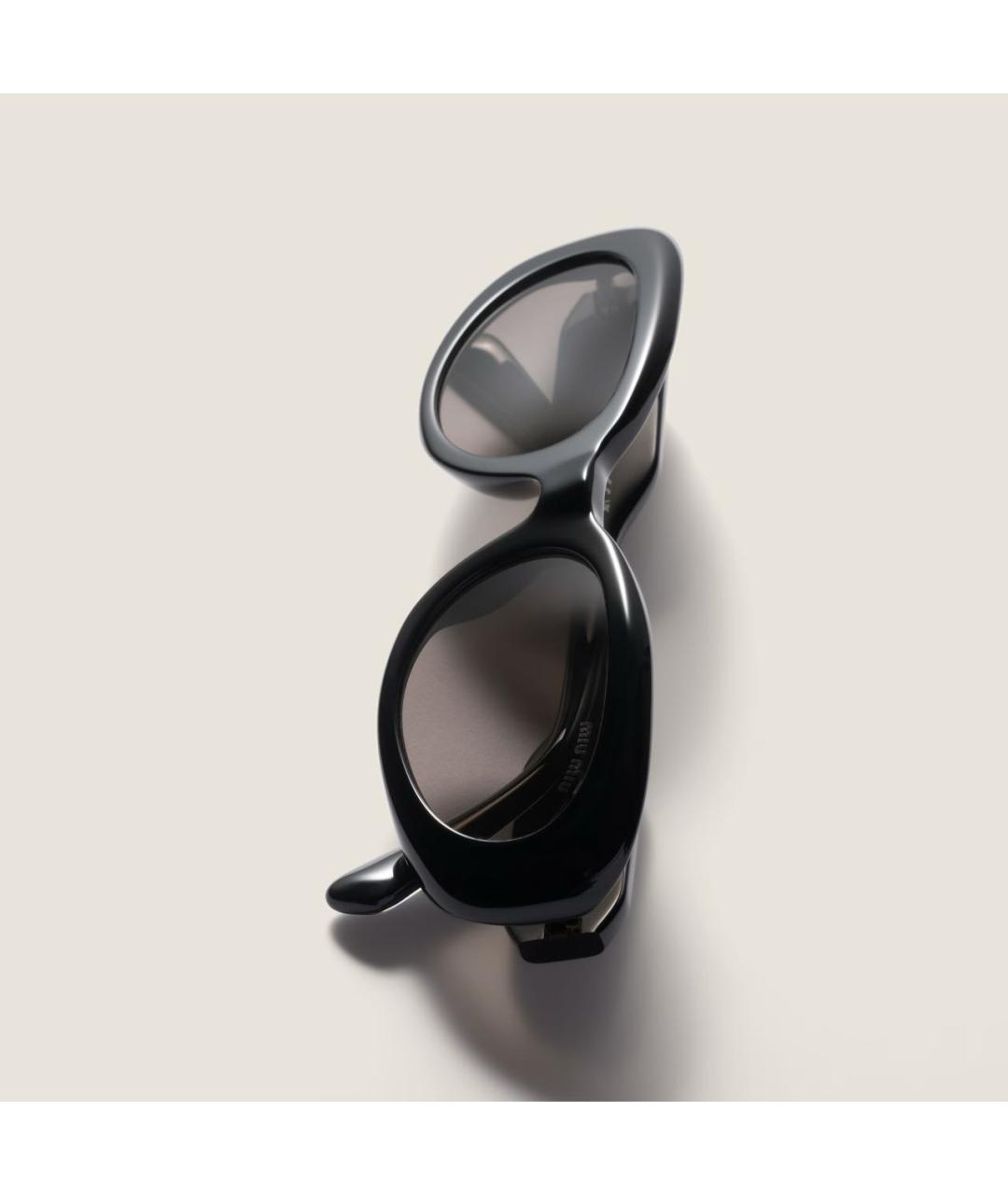 MIU MIU Черные солнцезащитные очки, фото 5