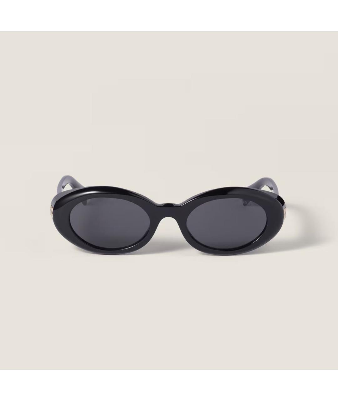 MIU MIU Черные солнцезащитные очки, фото 7