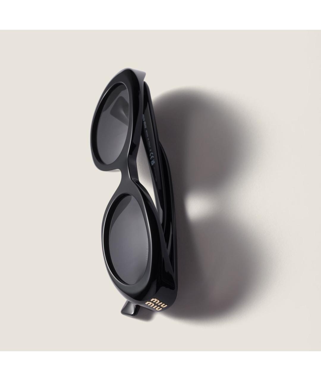 MIU MIU Черные солнцезащитные очки, фото 5