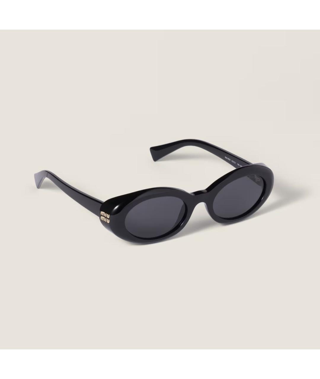 MIU MIU Черные солнцезащитные очки, фото 3