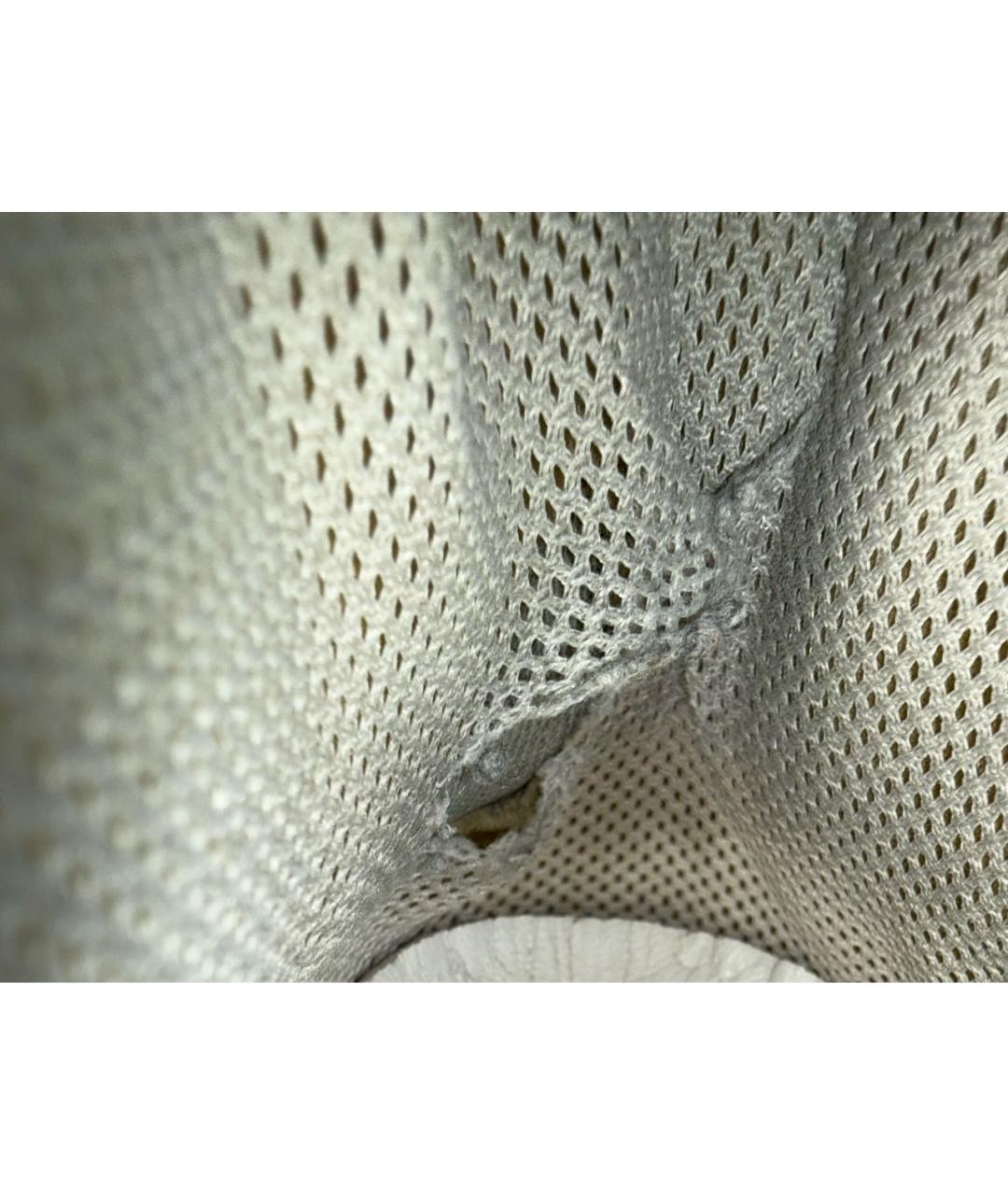 MAISON MARGIELA Белые синтетические высокие кроссовки / кеды, фото 8