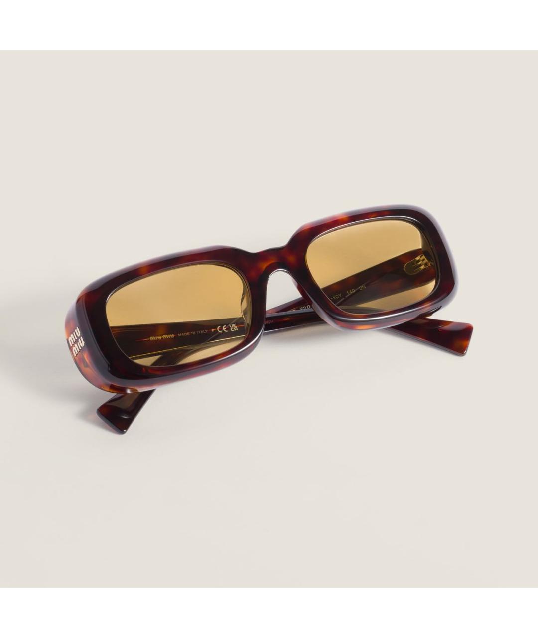 MIU MIU Черные солнцезащитные очки, фото 4