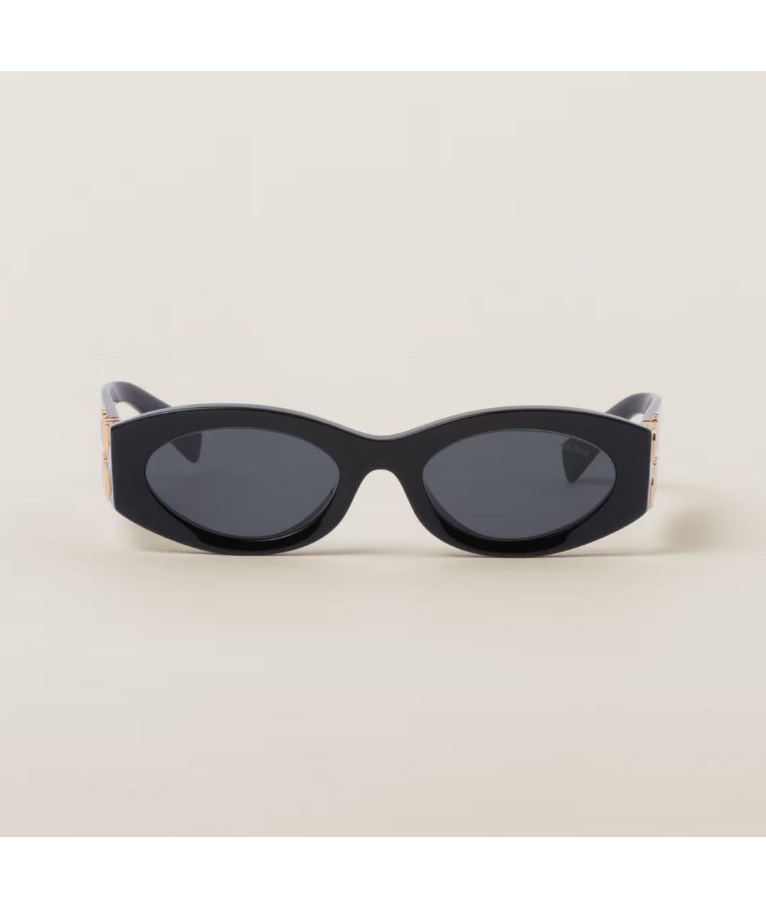 MIU MIU Черные солнцезащитные очки, фото 6