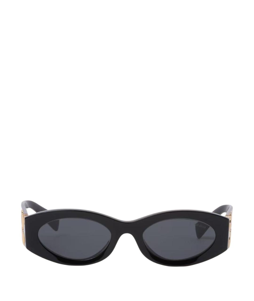 MIU MIU Черные солнцезащитные очки, фото 1