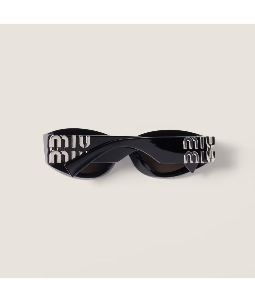 MIU MIU Черные солнцезащитные очки, фото 4