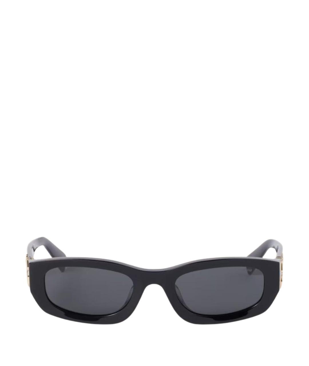 MIU MIU Черные солнцезащитные очки, фото 1