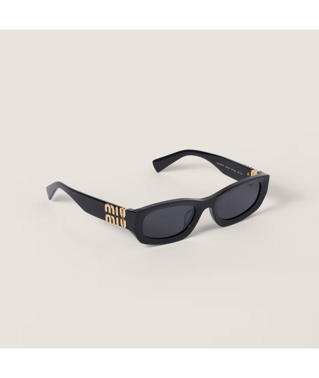 MIU MIU Черные солнцезащитные очки, фото 3