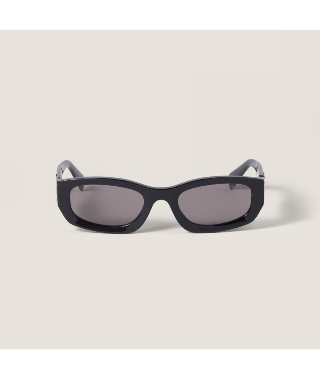 MIU MIU Черные солнцезащитные очки, фото 6