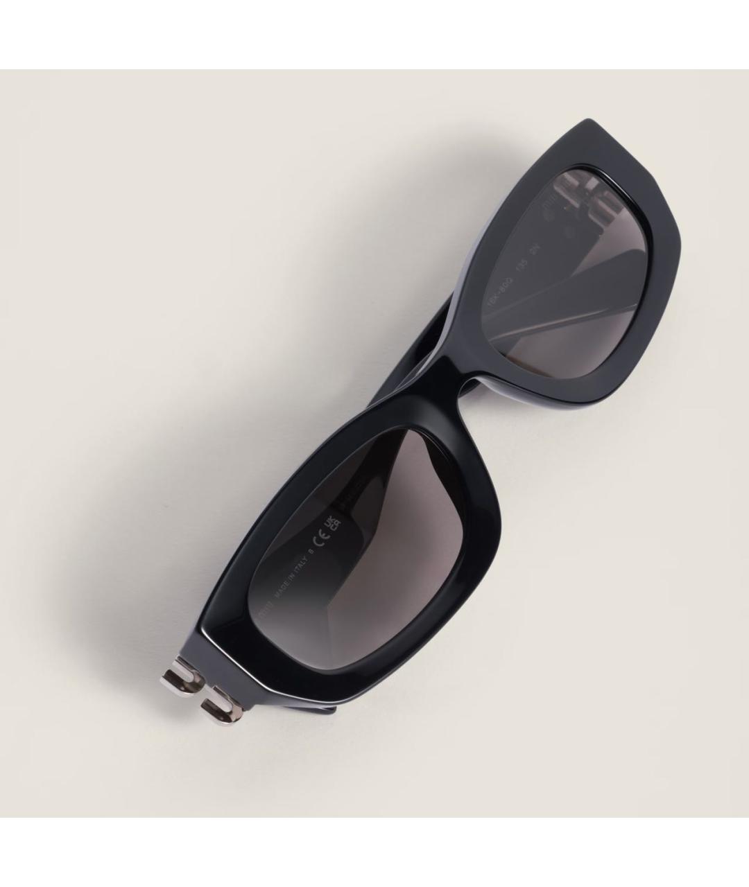 MIU MIU Черные солнцезащитные очки, фото 4