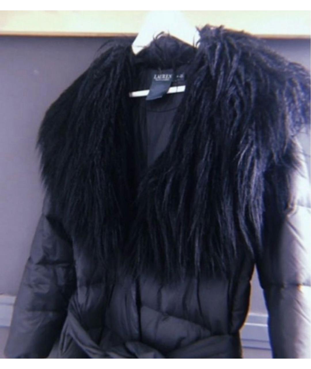 RALPH LAUREN Черное пальто, фото 4