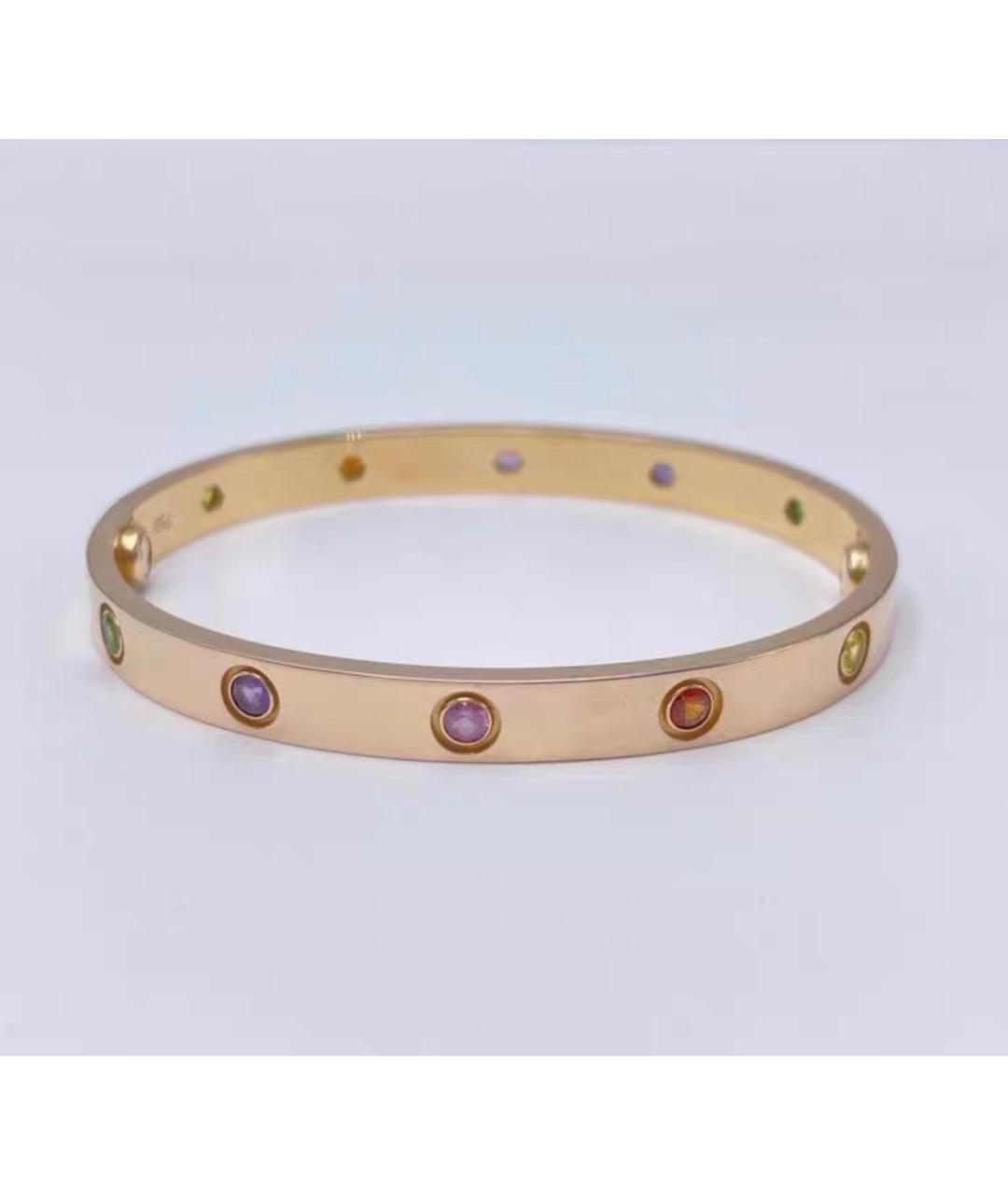 CARTIER Золотой браслет из розового золота, фото 1
