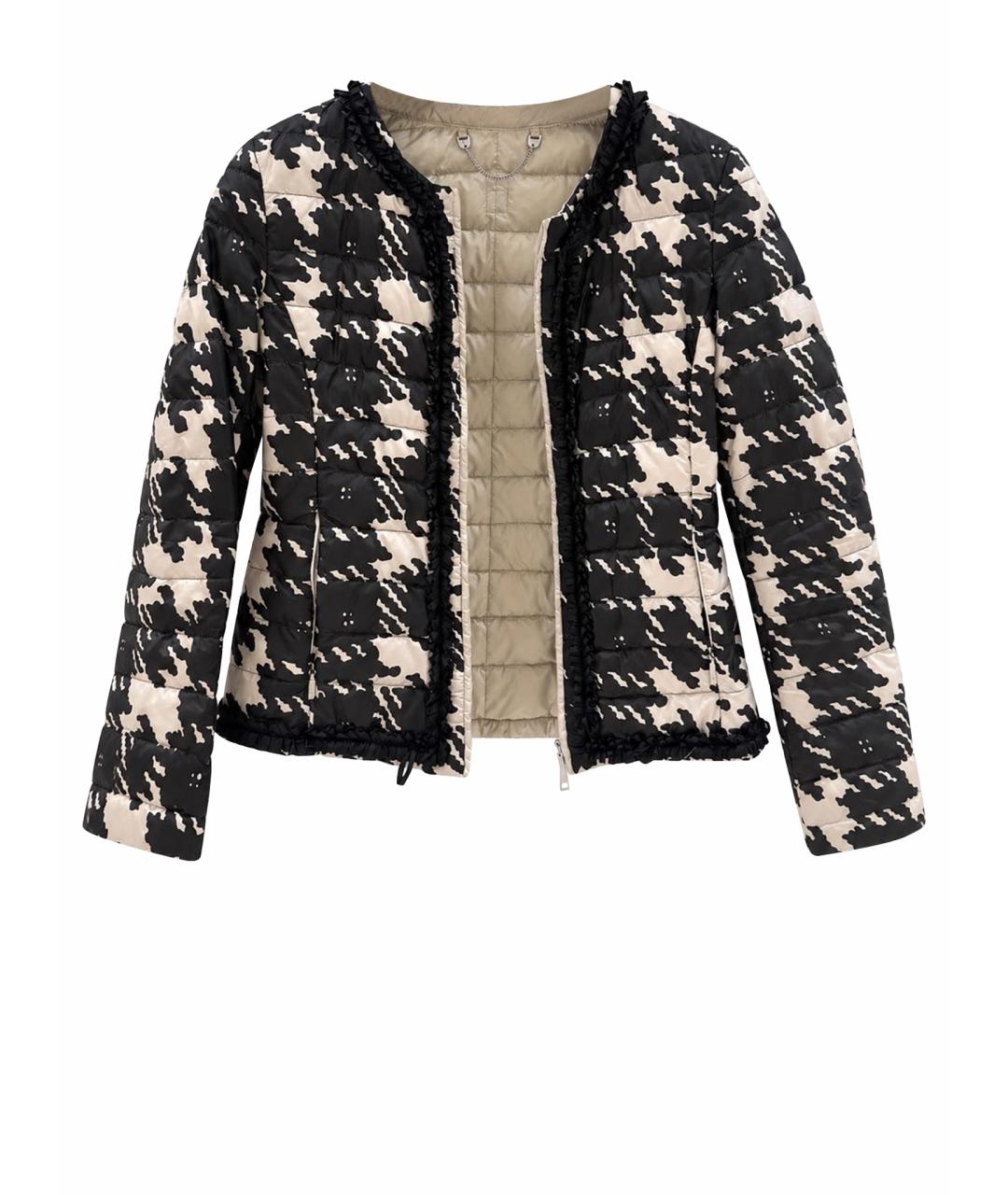 WEEKEND MAX MARA Черная полиэстеровая куртка, фото 9