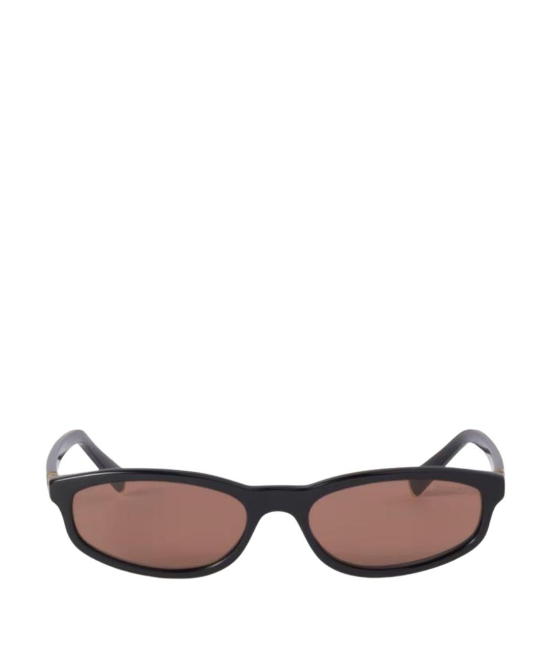 MIU MIU Черные солнцезащитные очки, фото 1