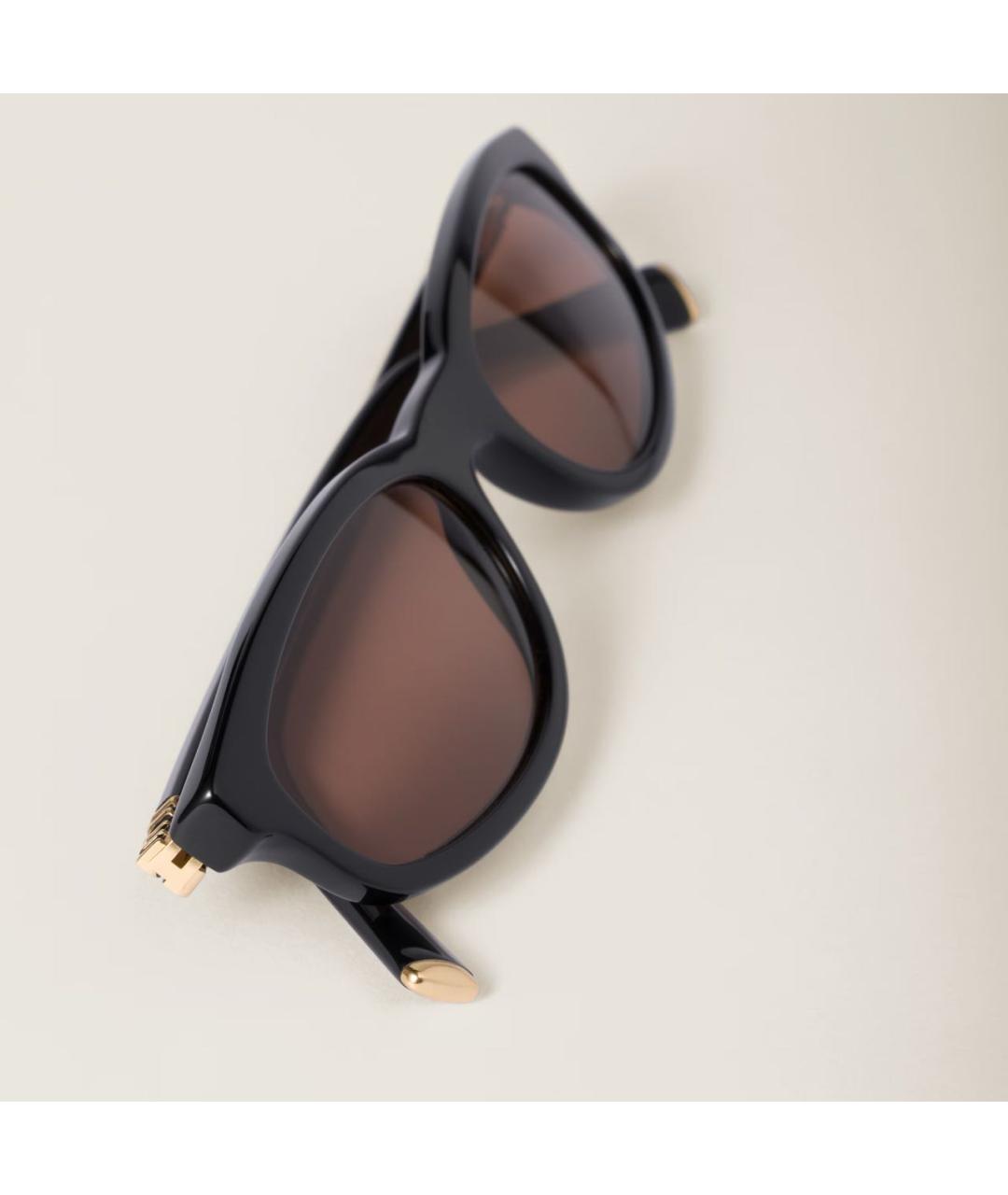 MIU MIU Черные солнцезащитные очки, фото 5