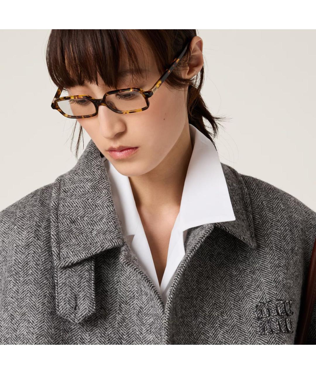 MIU MIU Коричневые солнцезащитные очки, фото 2