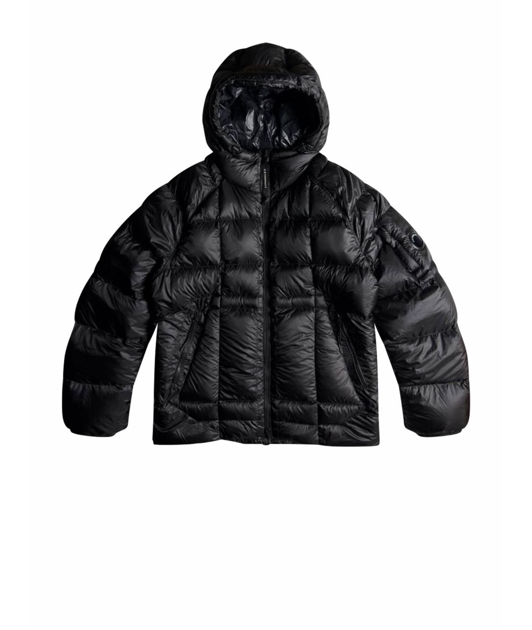 CP COMPANY Черный полиамидовый пуховик, фото 7