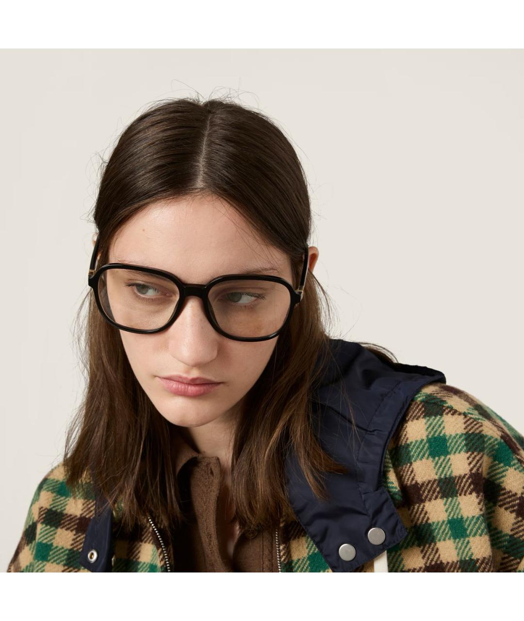 MIU MIU Черные солнцезащитные очки, фото 2