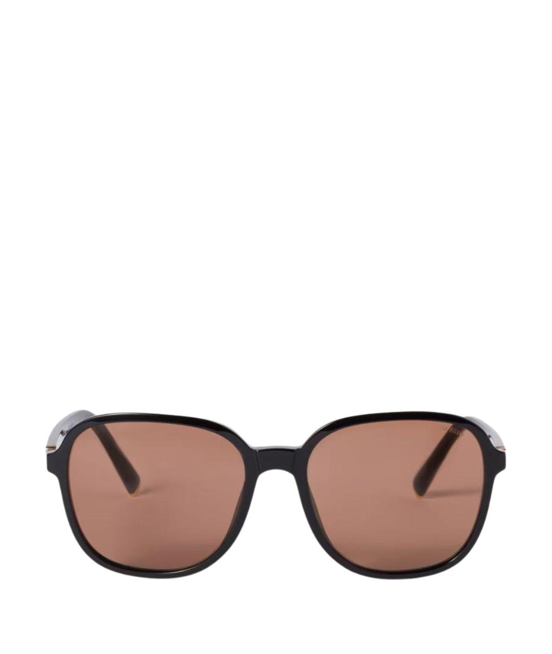 MIU MIU Черные солнцезащитные очки, фото 1