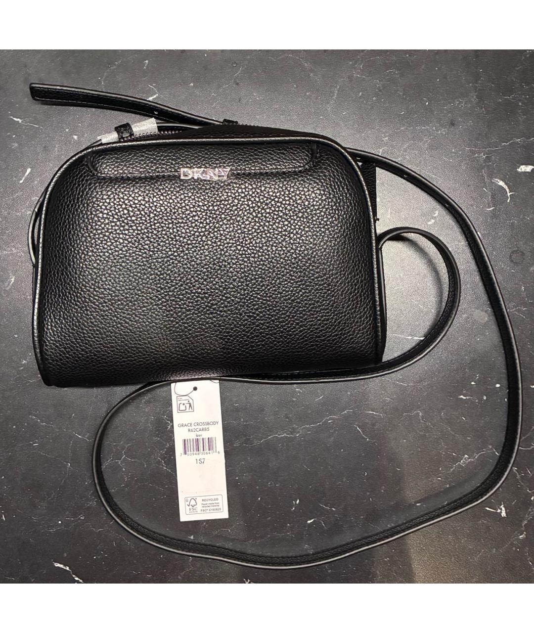 DKNY Черная сумка через плечо, фото 2