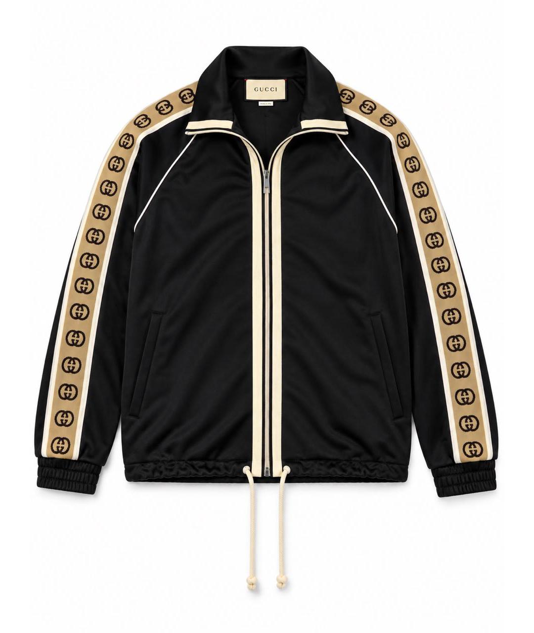 GUCCI Черная спортивная куртка, фото 5