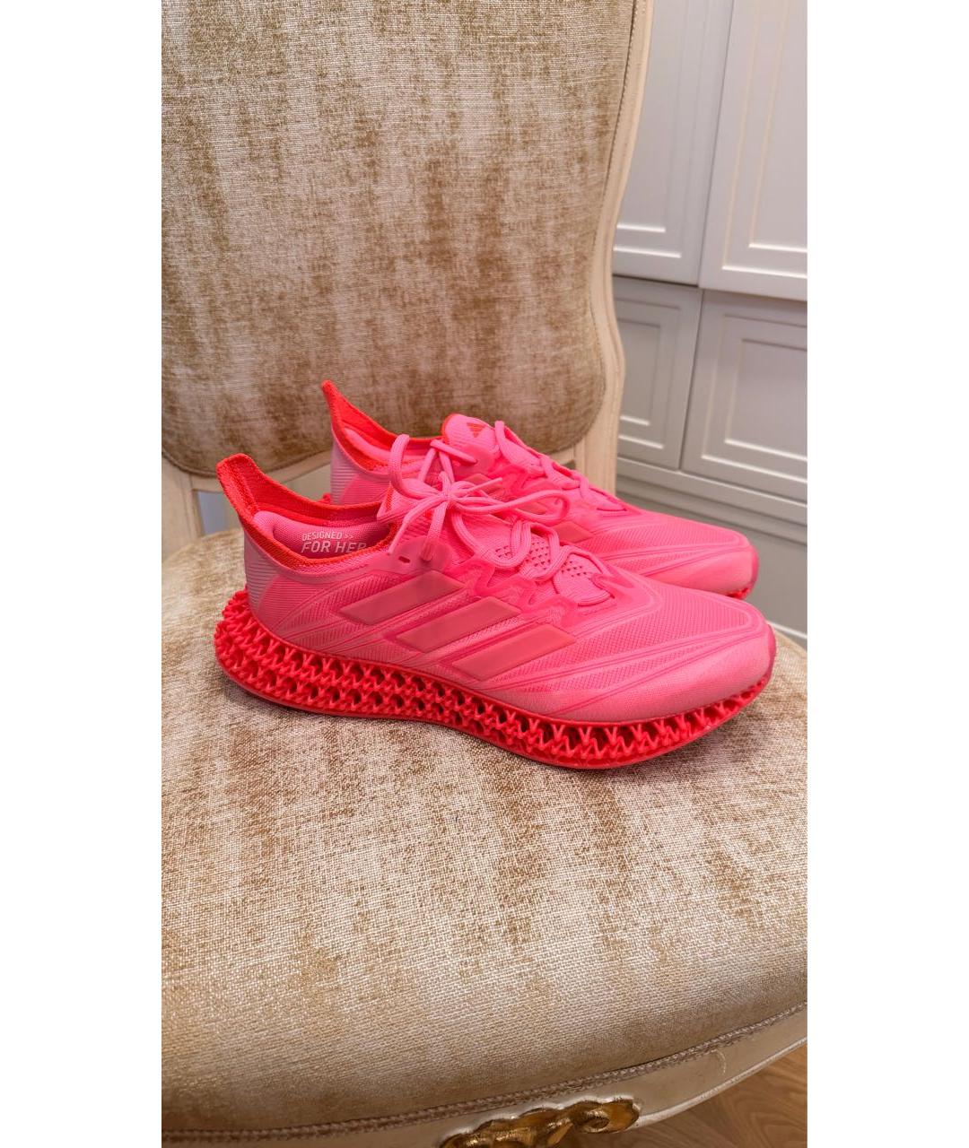 ADIDAS Розовые кроссовки, фото 7