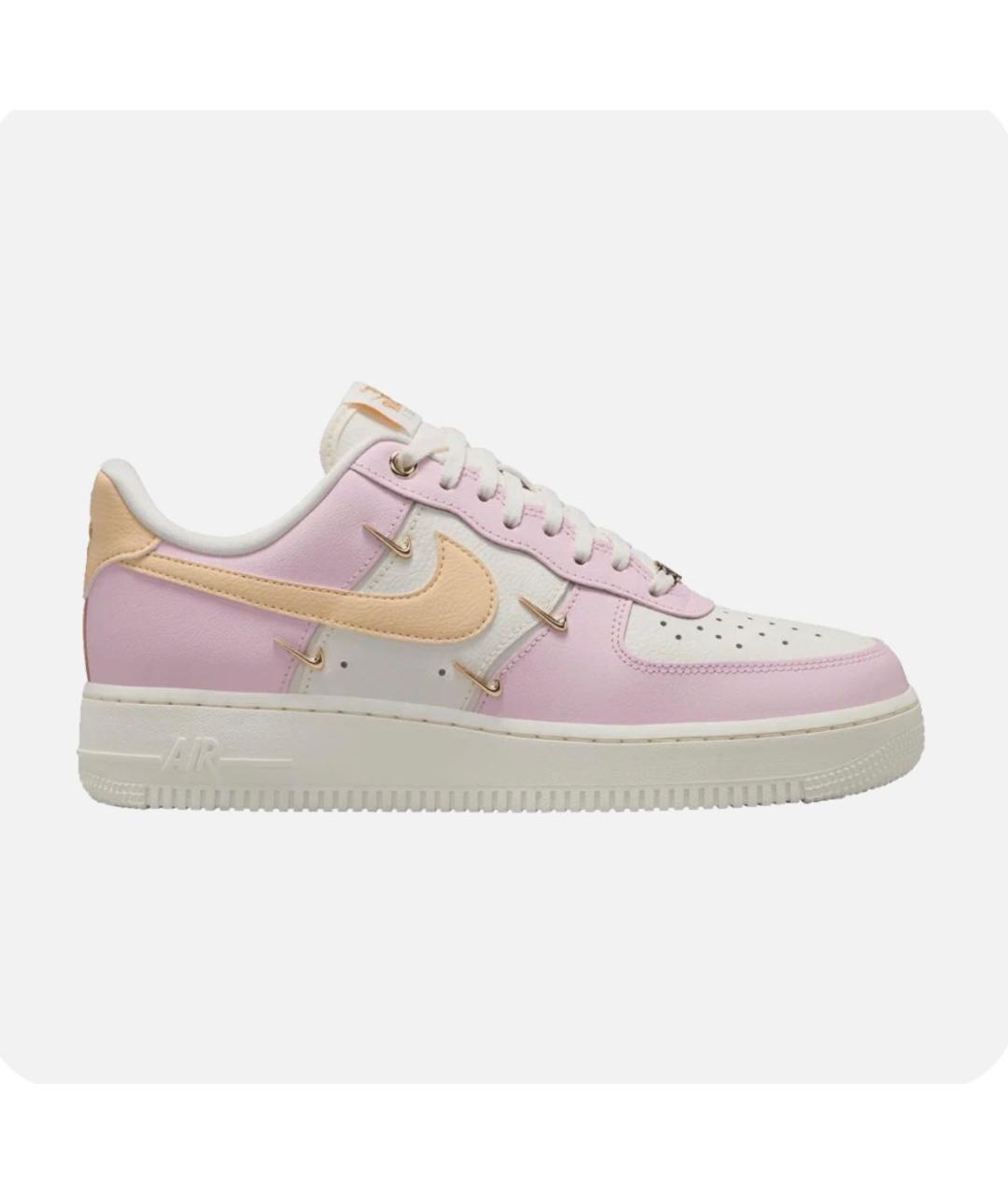 NIKE Розовые кожаные кроссовки, фото 8