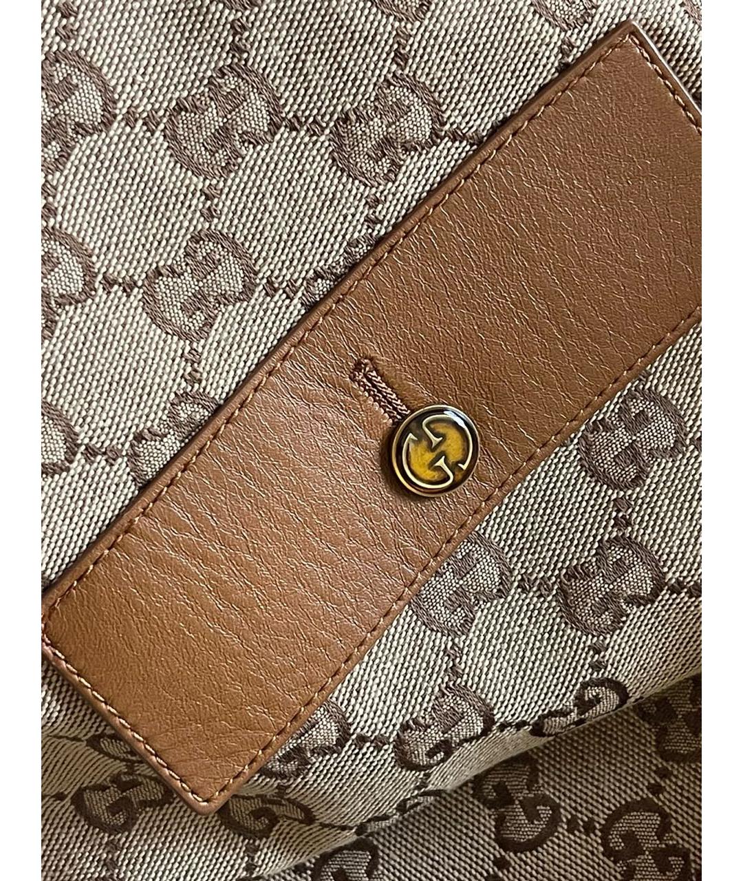 GUCCI Коричневая хлопковая юбка миди, фото 8