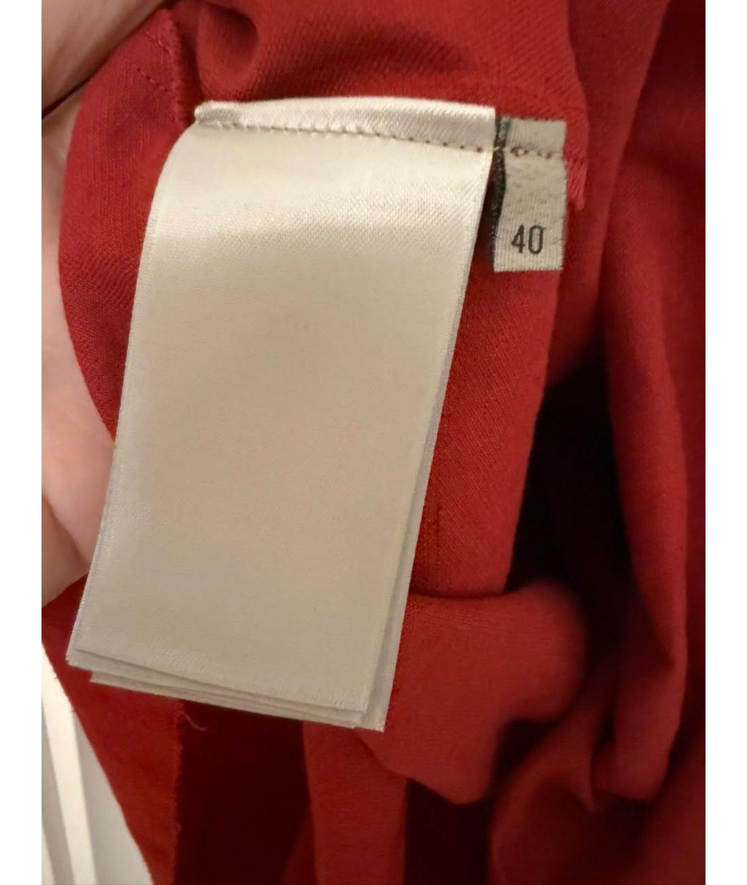 BOTTEGA VENETA Красное платье, фото 5