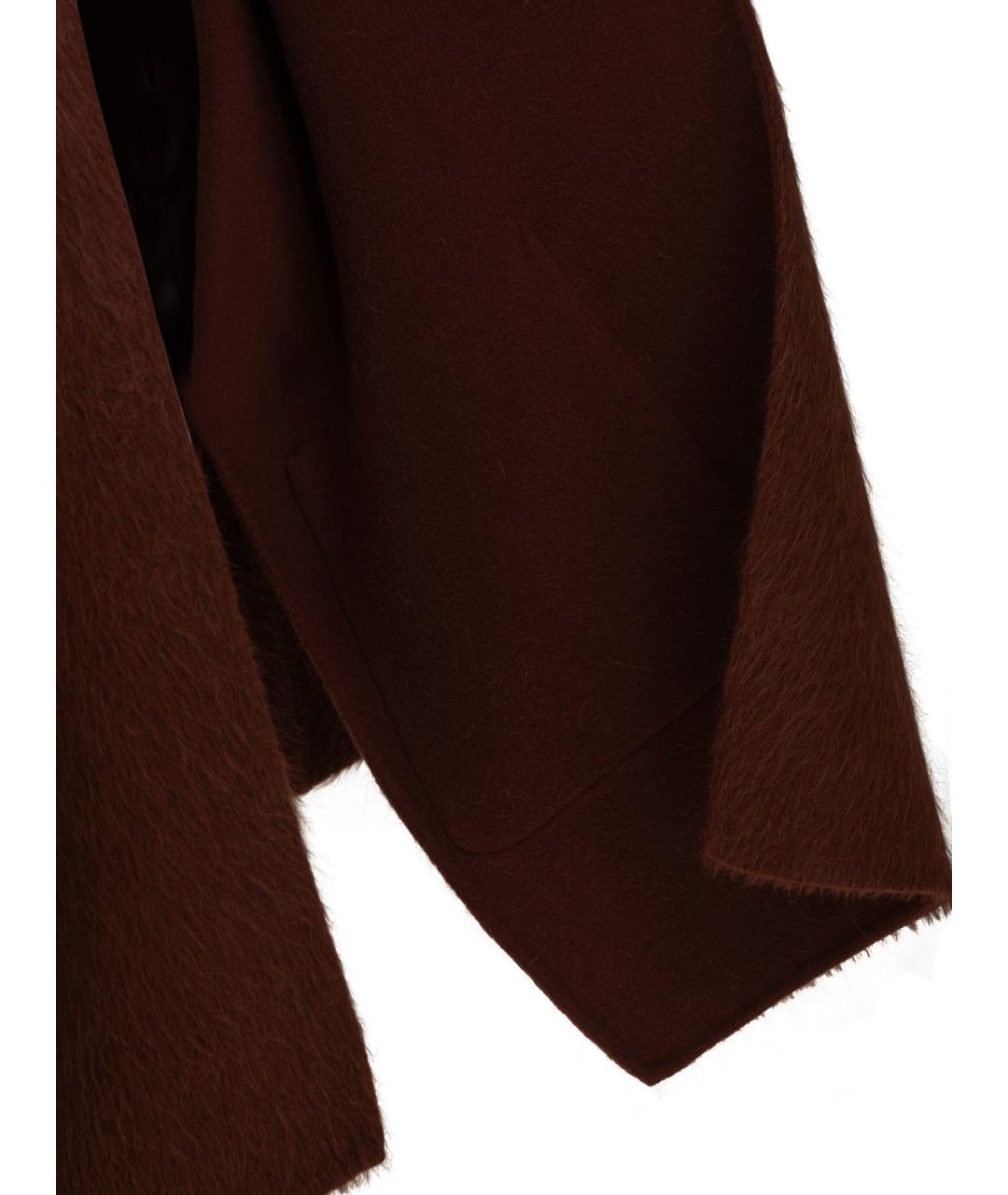 MAX MARA Красное шерстяное пальто, фото 4