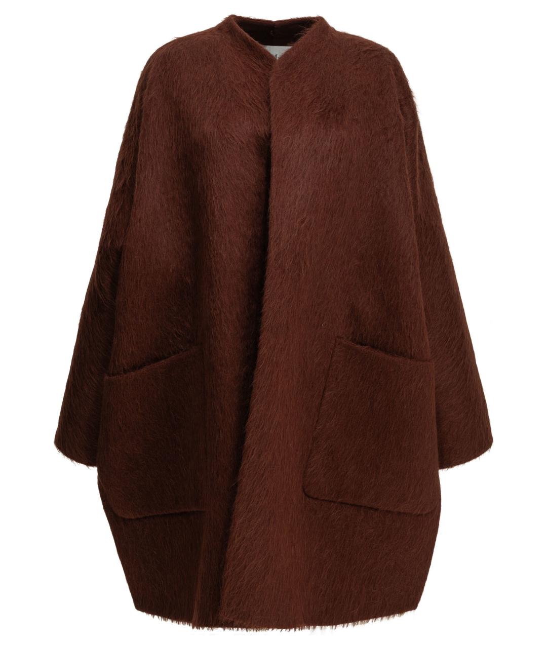 MAX MARA Красное шерстяное пальто, фото 1