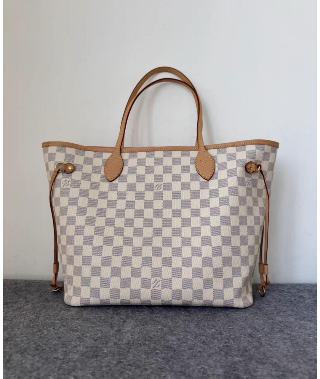 LOUIS VUITTON Бежевая сумка тоут из канвы, фото 3