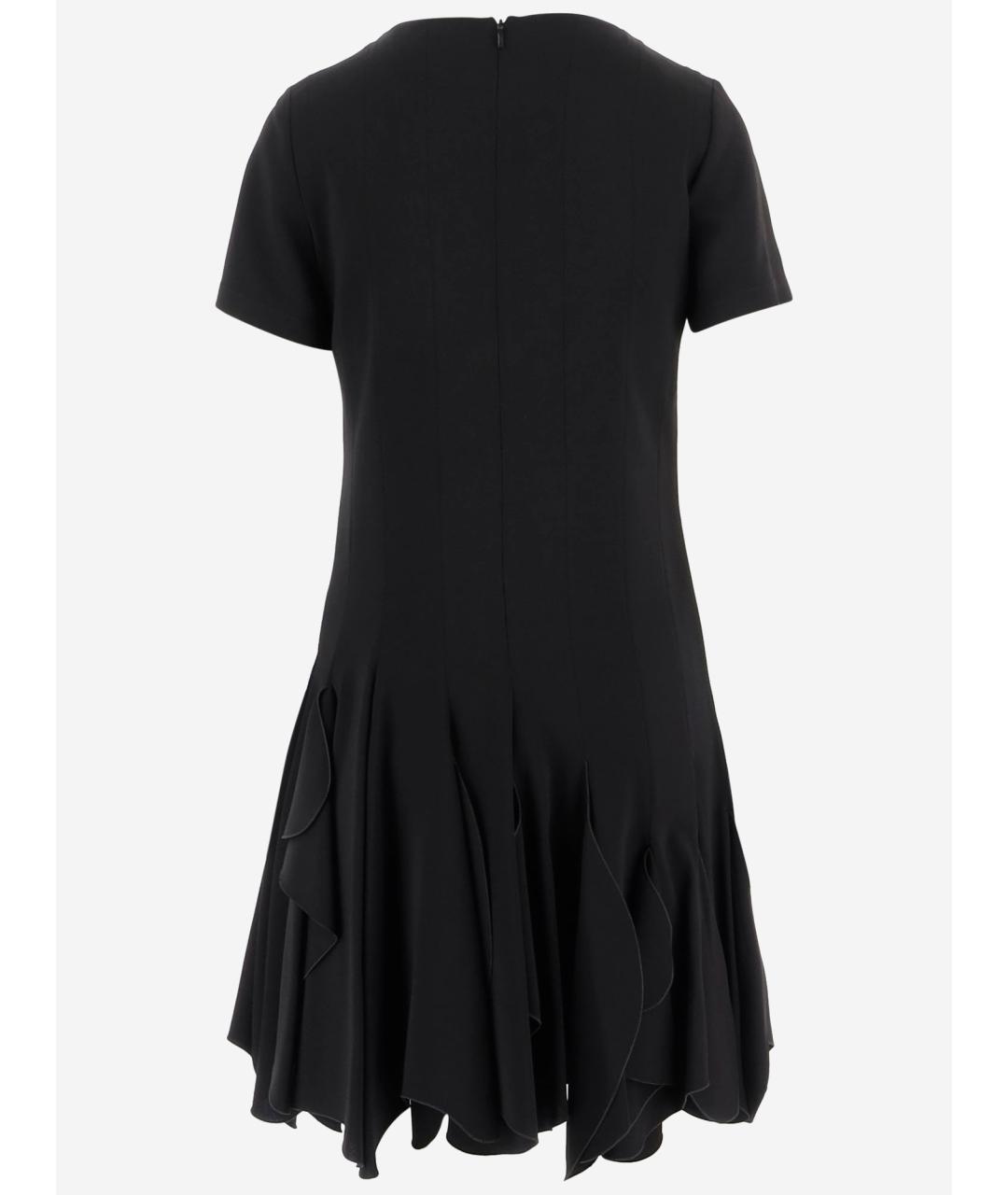 LOEWE Черное хлопковое повседневное платье, фото 2