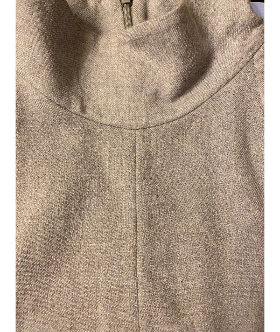 TIBI Серый шерстяной джемпер / свитер, фото 9