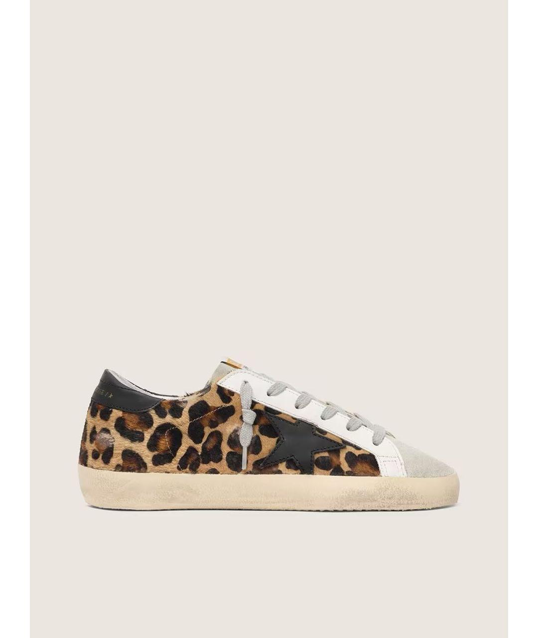 GOLDEN GOOSE Мульти кожаные кеды, фото 6