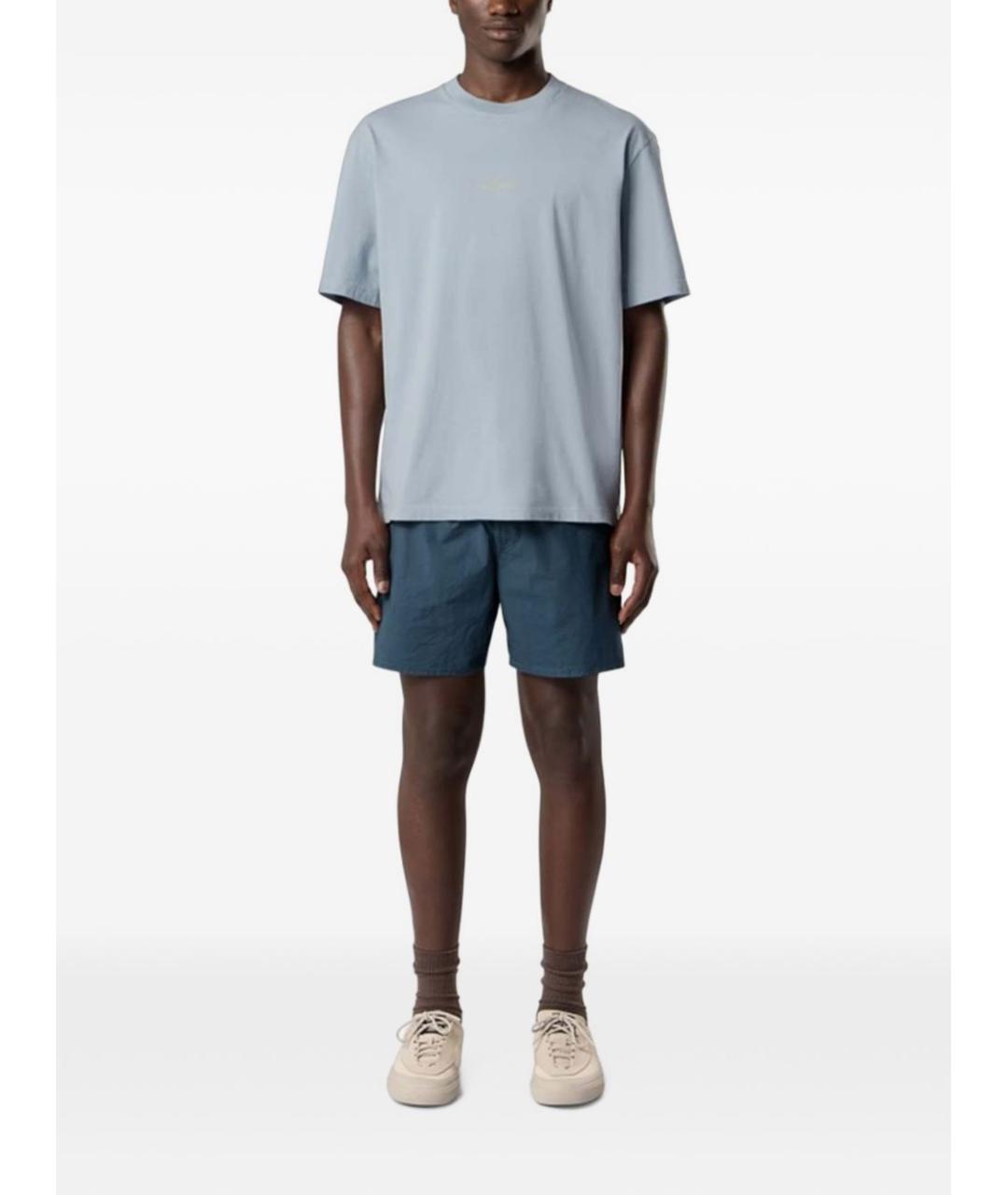 STONE ISLAND Серая футболка, фото 3