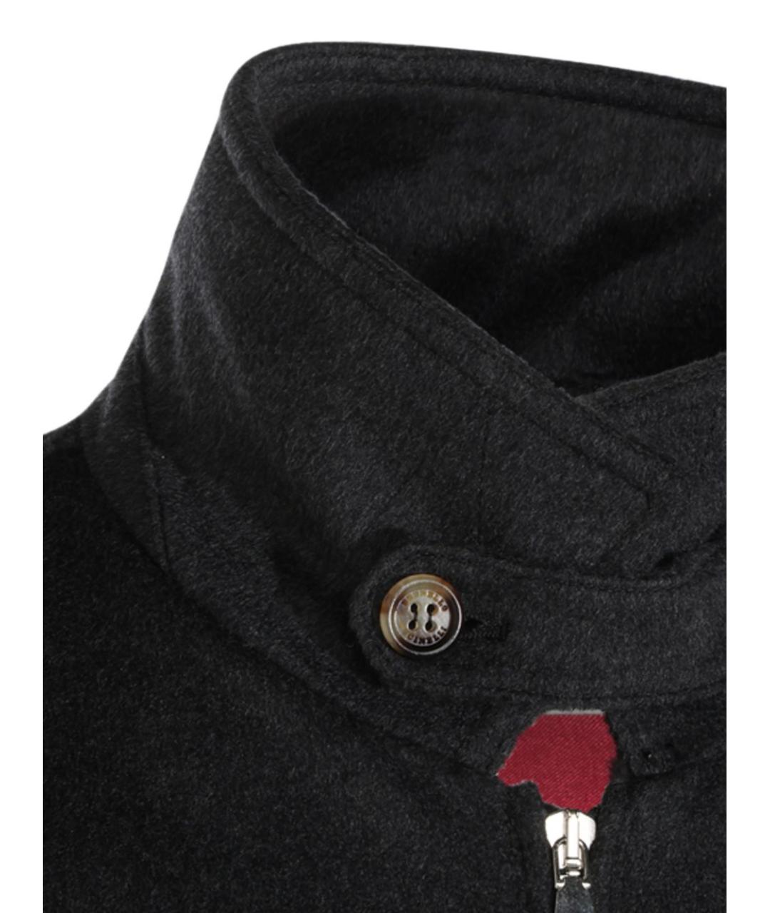 BRUNELLO CUCINELLI Антрацитовая шерстяная куртка, фото 3
