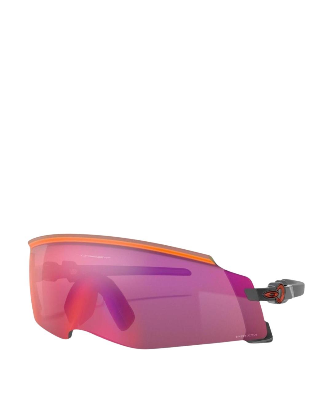 OAKLEY Красные пластиковые солнцезащитные очки, фото 1