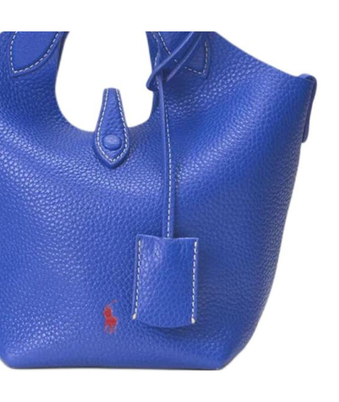 POLO RALPH LAUREN Синяя сумка через плечо, фото 5