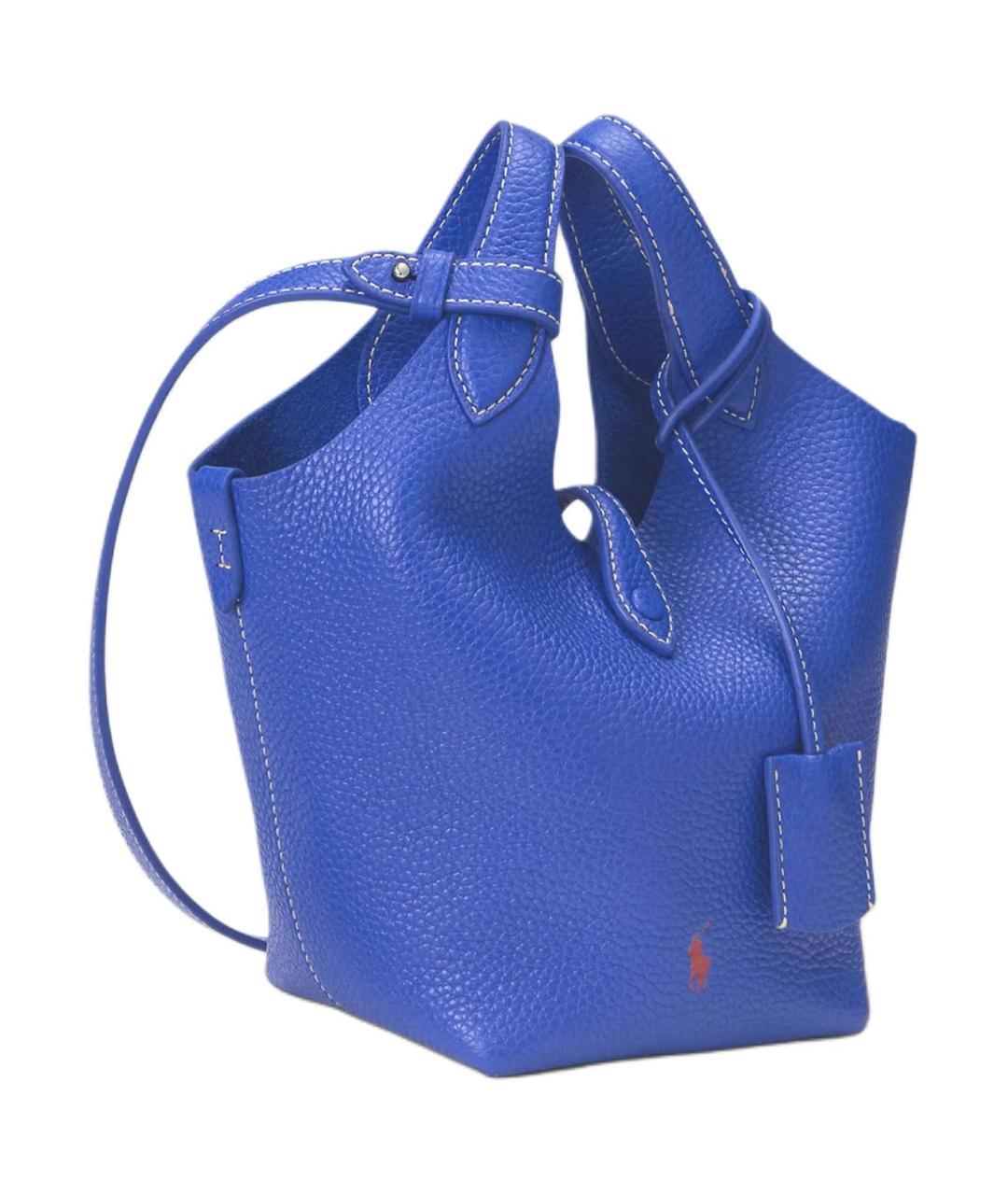 POLO RALPH LAUREN Синяя сумка через плечо, фото 2