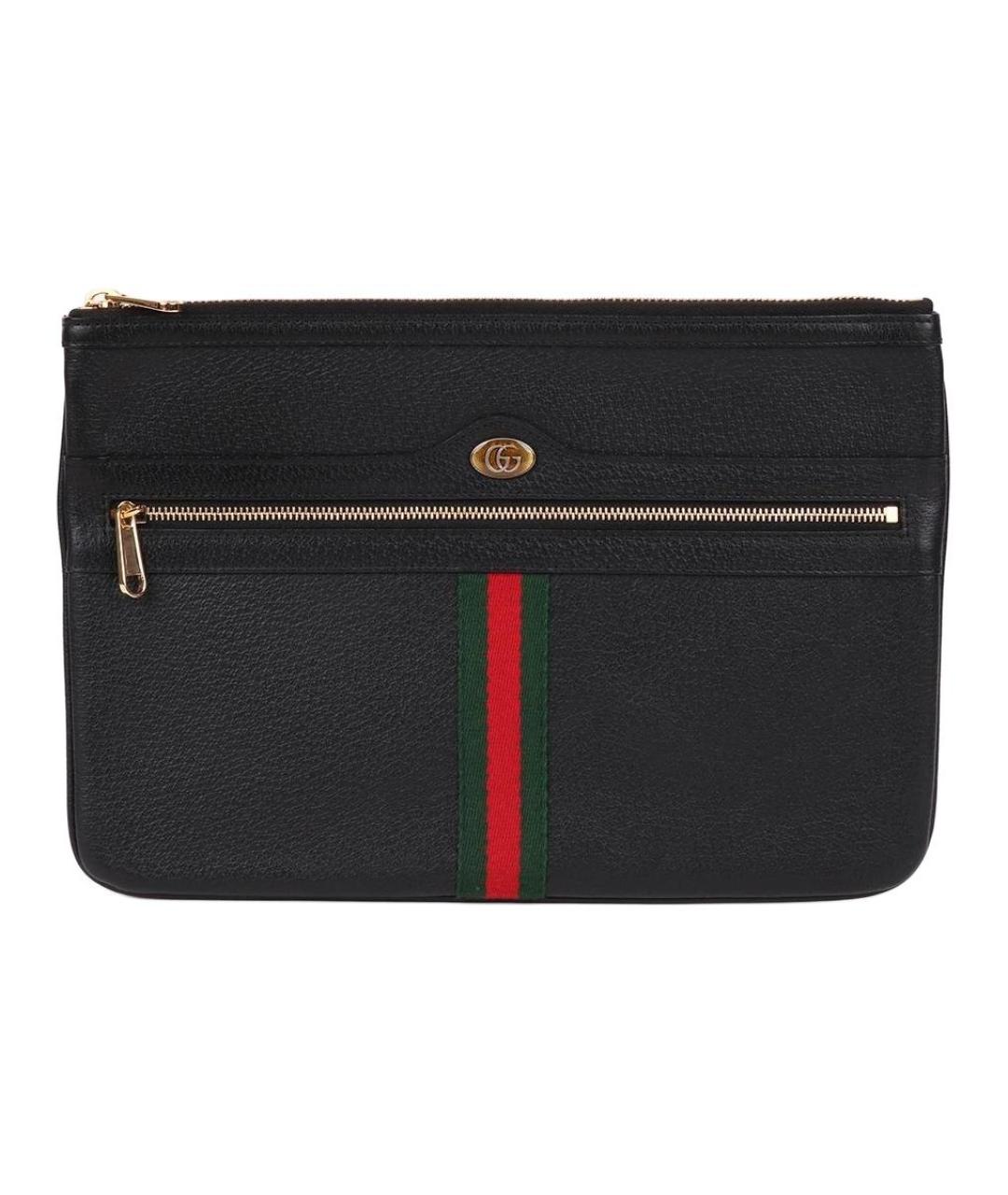 GUCCI Черная кожаная папка для документов, фото 6