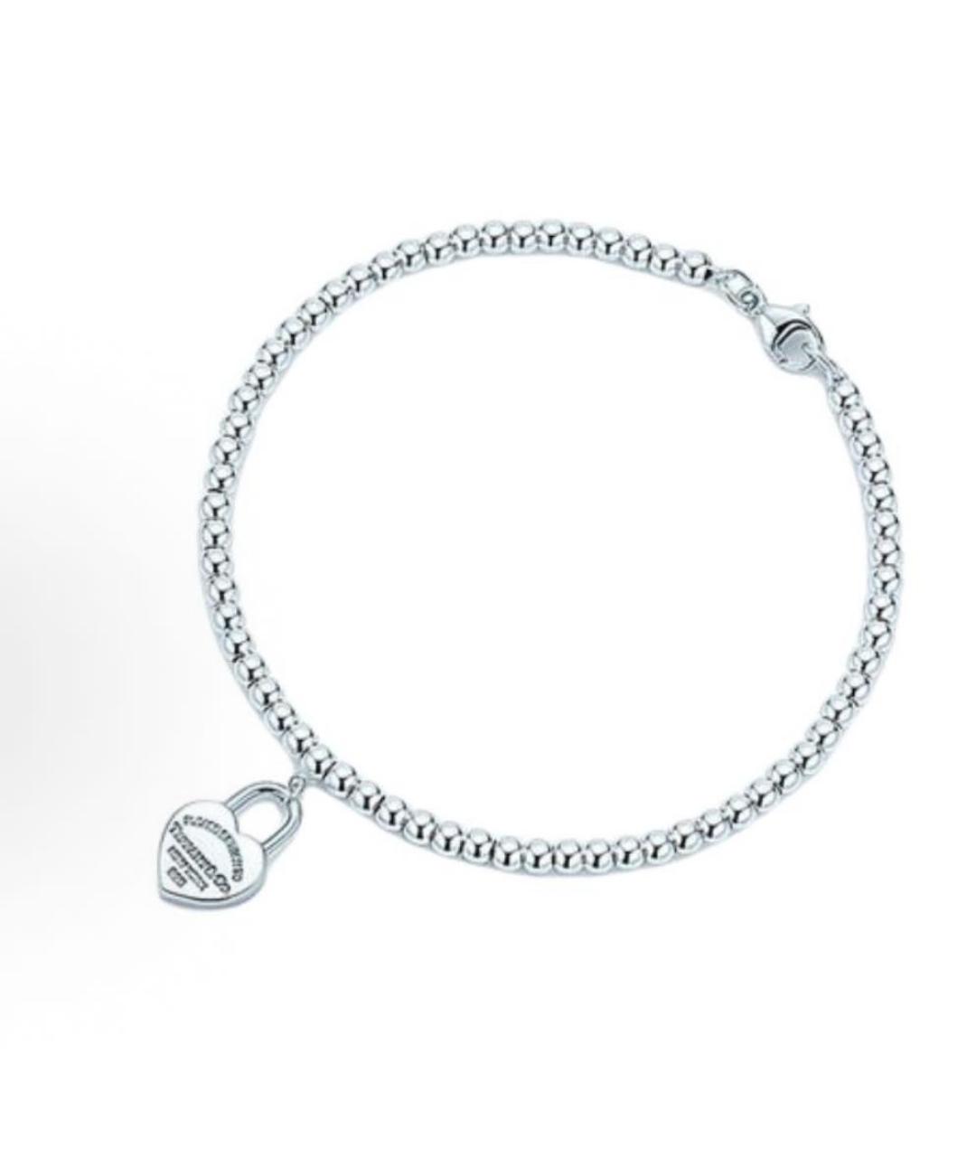 TIFFANY&CO Серебряный серебряный браслет, фото 4