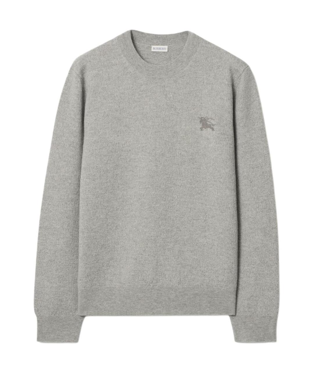 BURBERRY Серый джемпер / свитер, фото 1