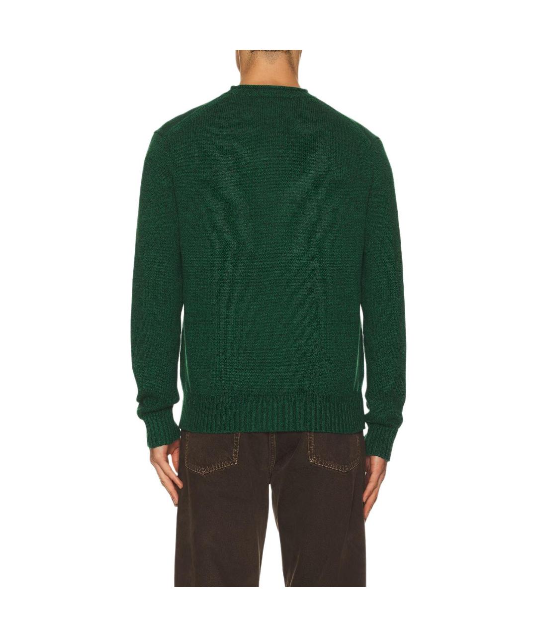 POLO RALPH LAUREN Зеленый джемпер / свитер, фото 3