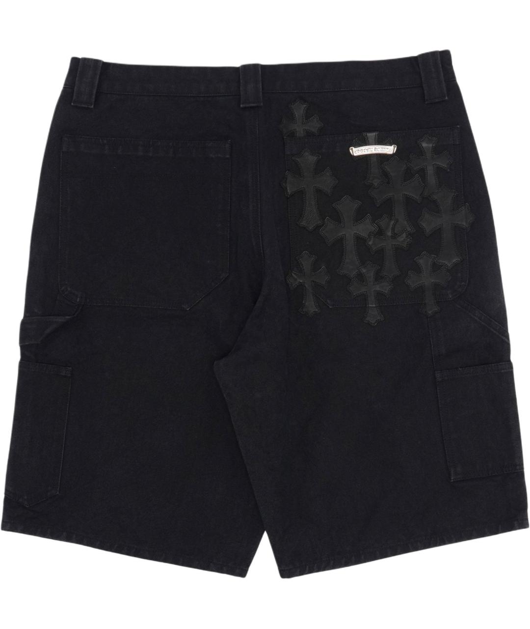 CHROME HEARTS Черные шорты, фото 2